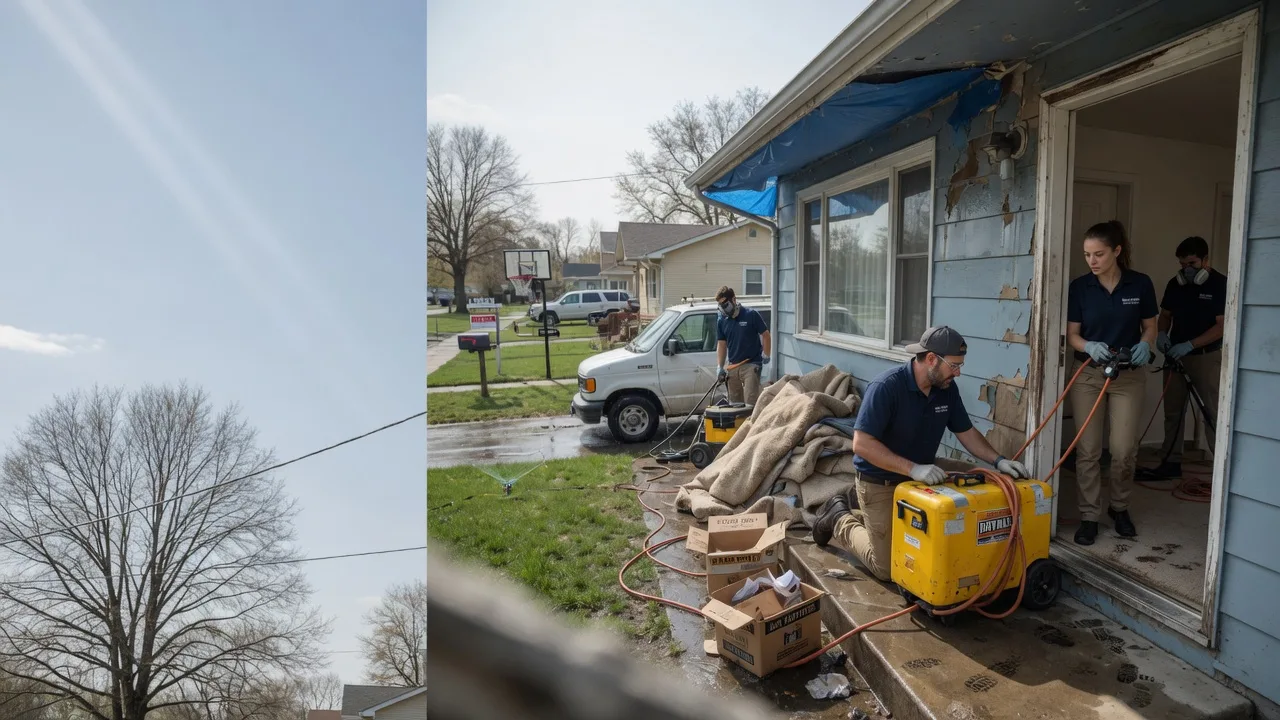 Basement Flood Cleanup in Olmstead, KY near me